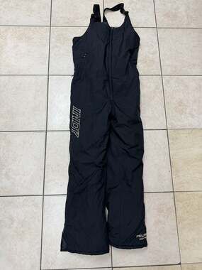 Vintage Polaris Indytex Men's LG Tall Snowmobile Insulated Bibs Black